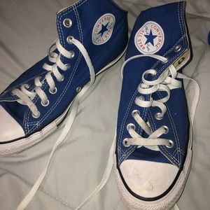 Converse Blue Shoes